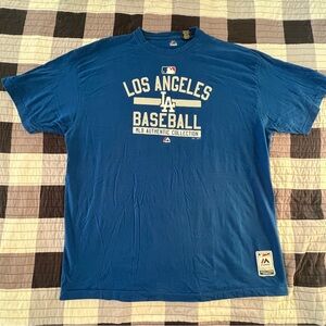 Majestic LA Dodgers t shirt men’s size 3XL